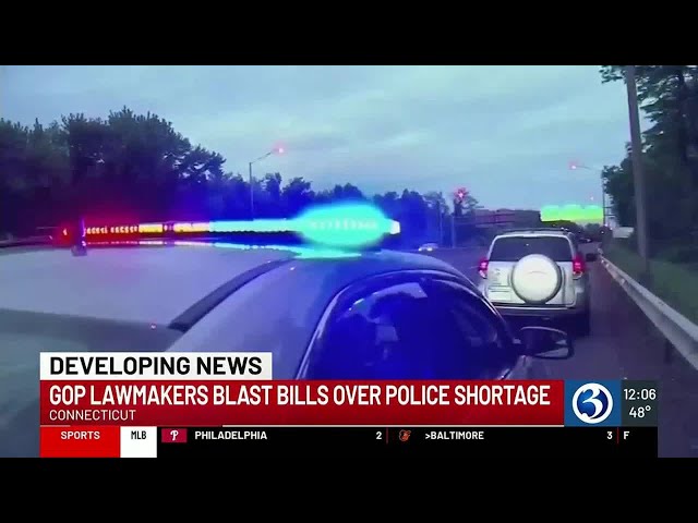 VIDEO: Proposed legislation would hurt police recruiting efforts, CT Republicans warn