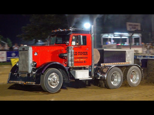 Street Semi Pulling: Burlington, Ky 2023: Battle of The Bluegrass Pulling #truckpull