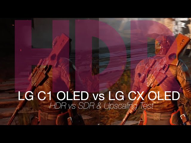 LG C1 Oled HDR & SDR Test Against LG CX Oled | Very Surprising Results!!