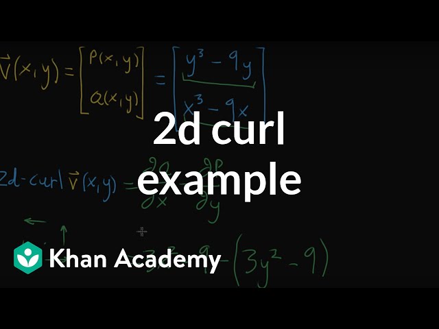2d curl example