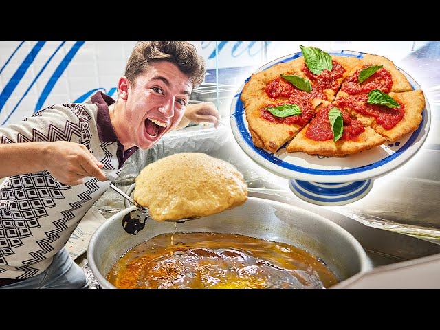I Made Deep Fried Pizza In Italy | Eitan Bernath