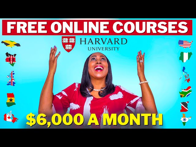 10 FREE Online Courses From Harvard University That Can Pay You US$6,000 A Month With A Side Hustle