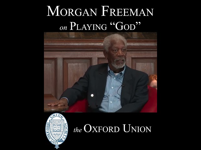 #shorts "How do you play God??" Morgan Freeman on playing god