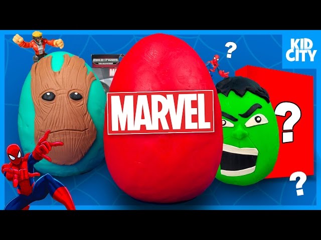 Marvel Superheroes Surprise Egg! | KIDCITY