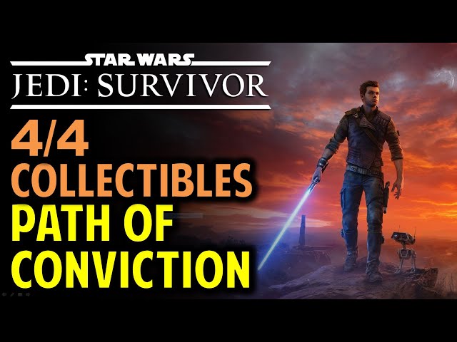 Path of Conviction: All 4 Collectibles | Treasure Location | Star Wars Jedi: Survivor