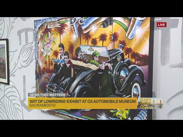 Lowriding art exhibit featured at California Auto Musuem