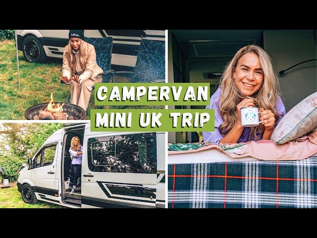 UK Campervan Trip - Motorhome Travel Vlog