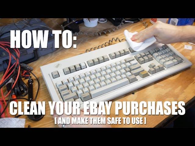 How to: Clean old computer or video game equipment!