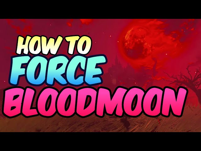 How to FORCE Bloodmoon anytime in Zelda Tears of the Kingdom