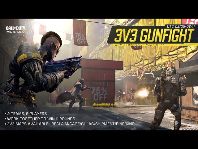 Call Of Duty: Mobile - 3v3 Gunfight Mode Gameplay!!! (PART 2) | Milton37LiveCODM