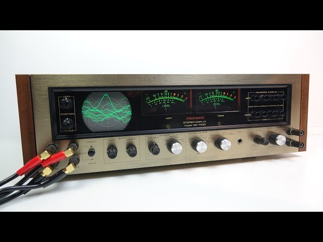 Vintage HiFi: Pioneer SD-1000 Stereo Display Scope