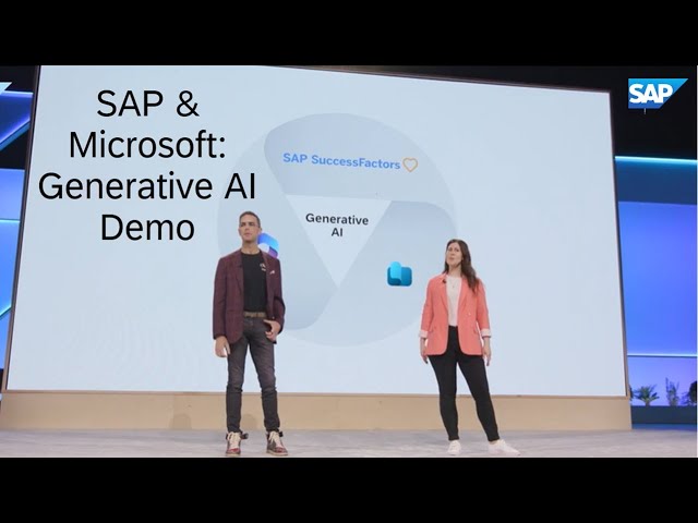 SAP and Microsoft: Generative AI Demo | SAP Sapphire 2023