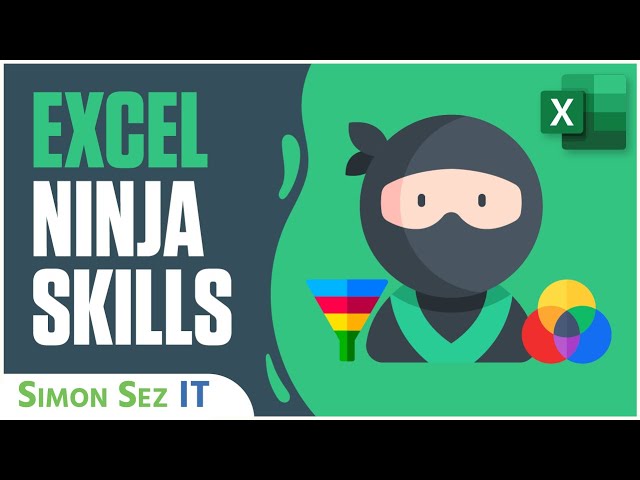 Excel Ninja Skills: Venn Diagrams, Funnel Charts and more!