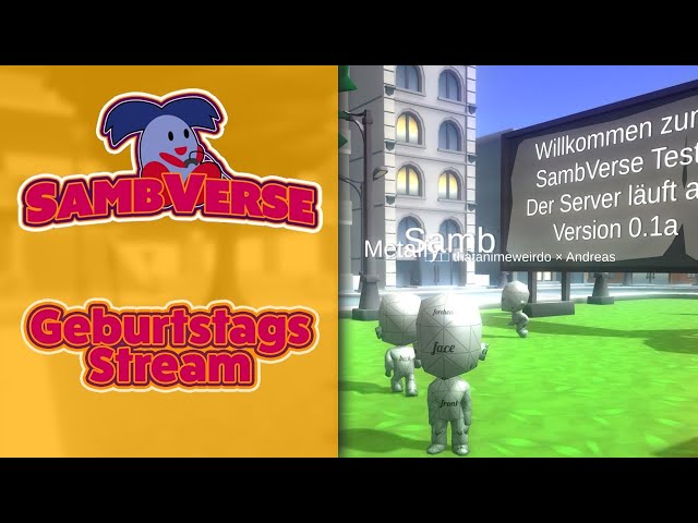 SambVerse Launch im Geburtstags-Stream