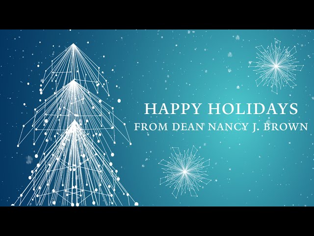 Happy Holidays from Yale School of Medicine 2022