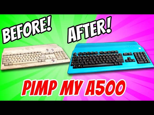 Amiga A500 Upgrade: Mouldy to Marvelous