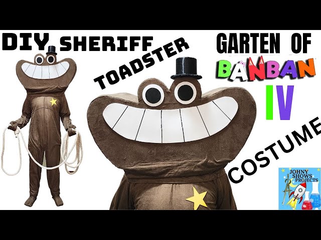 Sheriff Toadster DIY Real Life Costume The Garten Of Ban Ban 4