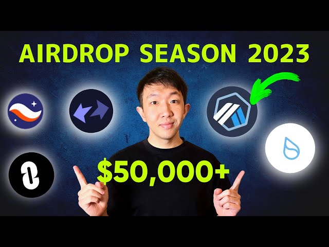 Top 5 Airdrops 2023 for Free Crypto (WATCH NOW before it's TOO Late!)