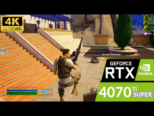 RTX 4070 Ti SUPER | Breaking Fortnite w/ RTX and MAX SETTINGS Zotac Gaming Geforce RTX 4070ti Super