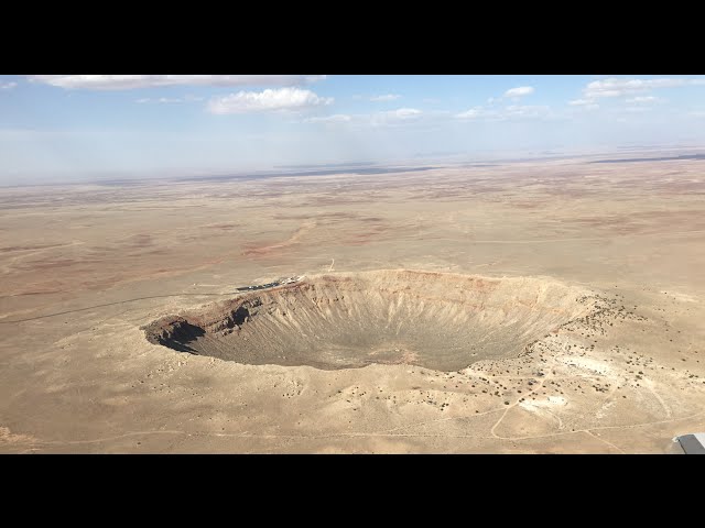 Standing In The Middle Of Meteor Crater - 360 / VR