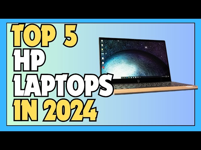 🌟Best HP Laptops 2024 | Top 5 Best HP Laptops For Gaming, Productivity & Students