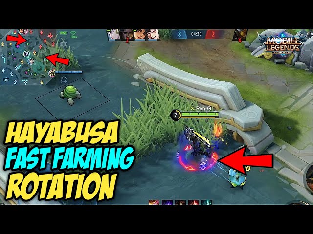 BECOME STRONGER WITH THIS HAYABUSA FAST FARMING ROTATION GAMEPLAY!