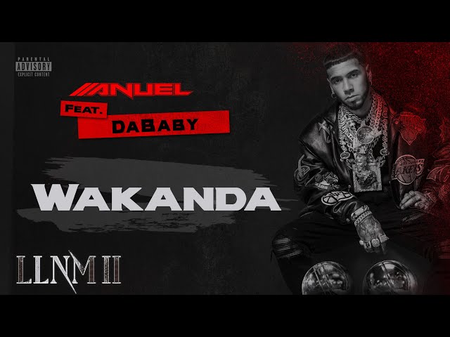 Anuel AA & DaBaby - Wakanda (Visualizer Oficial) | LLNM2