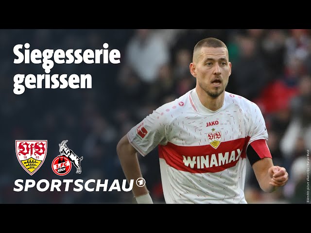 VfB Stuttgart - 1. FC Köln Highlights Bundesliga, 23. Spieltag | Sportschau