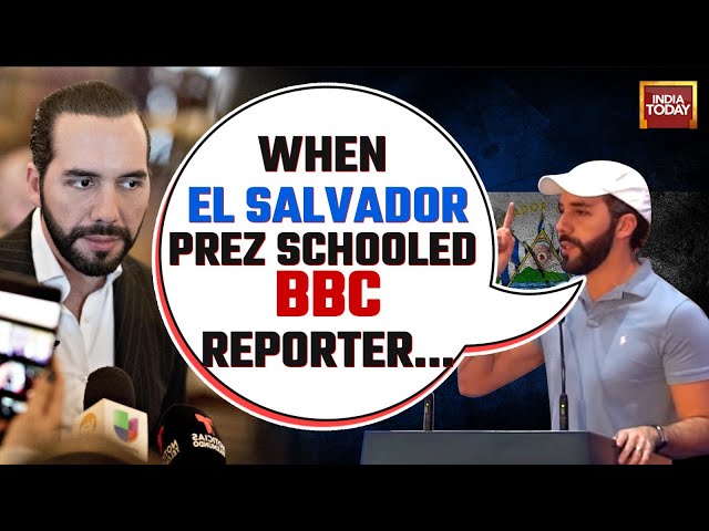 “Don’t Teach Us How To Run Our Country” | El Salvador President Schools Reporter | India Today