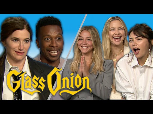 Glass Onion Cast Take On A Chaotic Mystery Interview