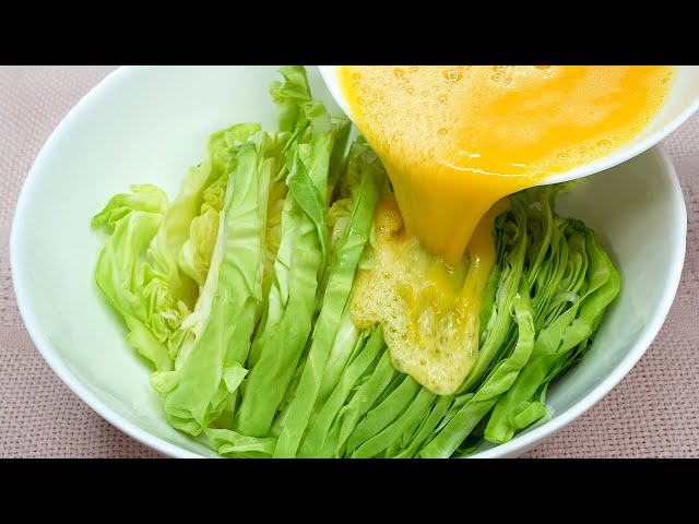 Cabbage with onions is tastier than meat! Why didn't I know this recipes? 6 ASMR recipes