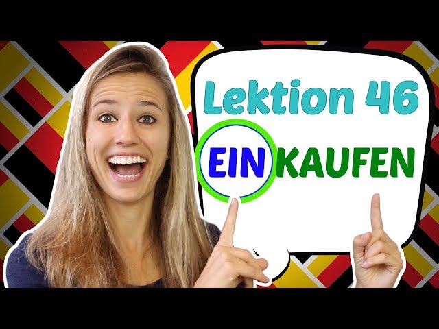 GERMAN LESSON 46: German Separable Verbs Explained - Trennbare Verben