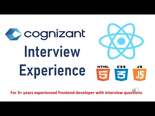 Cognizant ReactJs Interview Questions for experienced 2023 | CTS | Fronted Developer | Selected