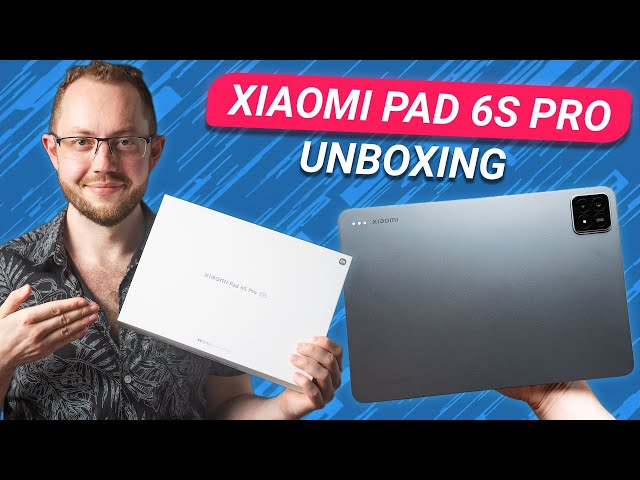 Tons Of Features: Xiaomi Pad 6S Pro Unboxing & Hands On
