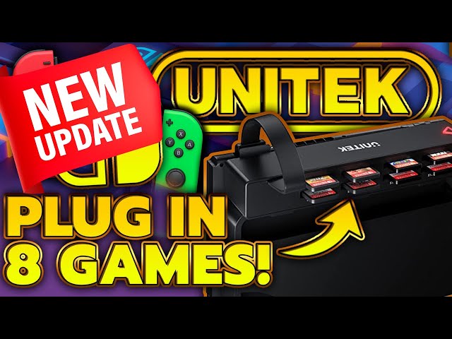 Unitek 8-In-1 Nintendo Switch Card Reader Just Got Better!