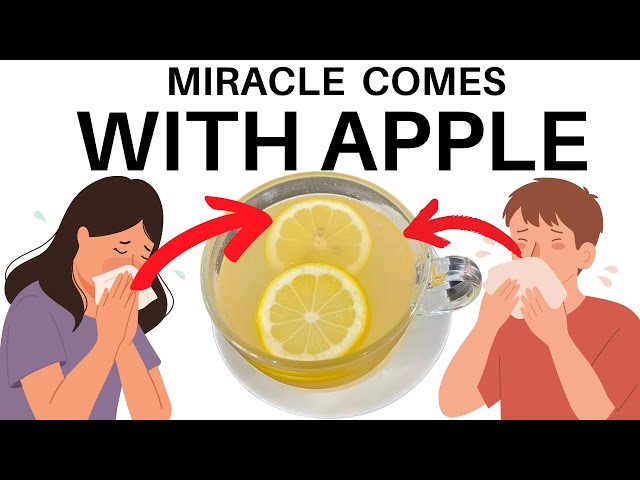 💯The Miracle that Comes with Apple 🍏 Cuts Cough Like a Knife 😷 Expectorant? Flu, Cold And Asthma!
