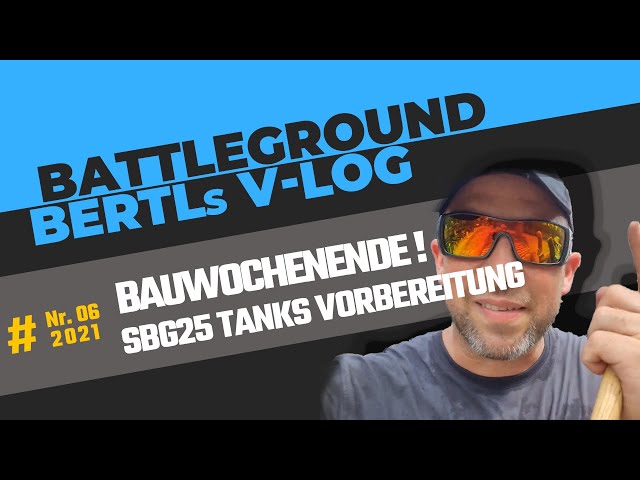 Bertls Vlog Juni 2021 Teil 1 - Vorbereitungen fürs Scenario Big Game auf dem Battleground Paintball