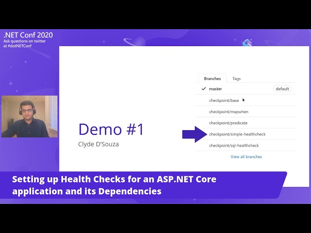 Setting up Health Checks for an ASP.NET Core application and its Dependencies