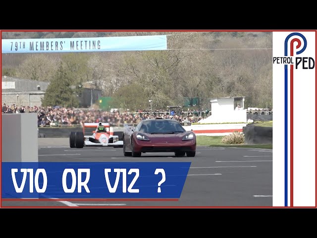 WHICH SOUNDS BETTER ? - V12 GMA T.50 or V10 McLaren MP4/5 driven by Bruno Senna ?