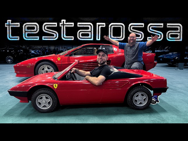 Timeless Testarossa with Just 6K Miles! So Why Does It Need Engine Out Major Service?