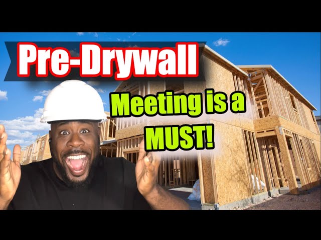 NEW HOME TIPS: PRE-DRYWALL WALKTHROUGH | Tips for Buying New Construction Home
