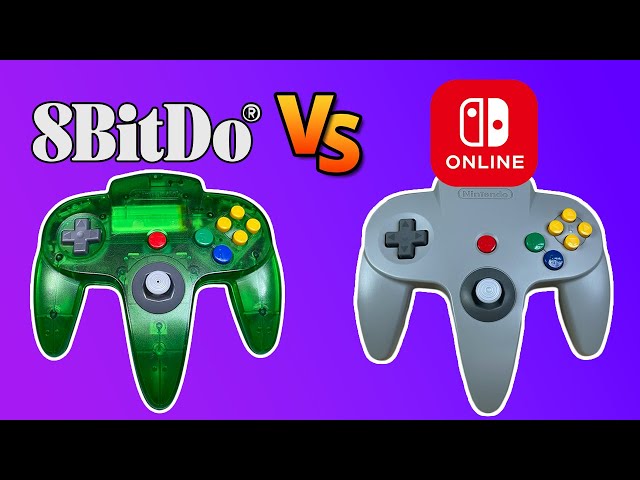 Which Wireless N64 Controller is Better? 8BitDo vs NSO