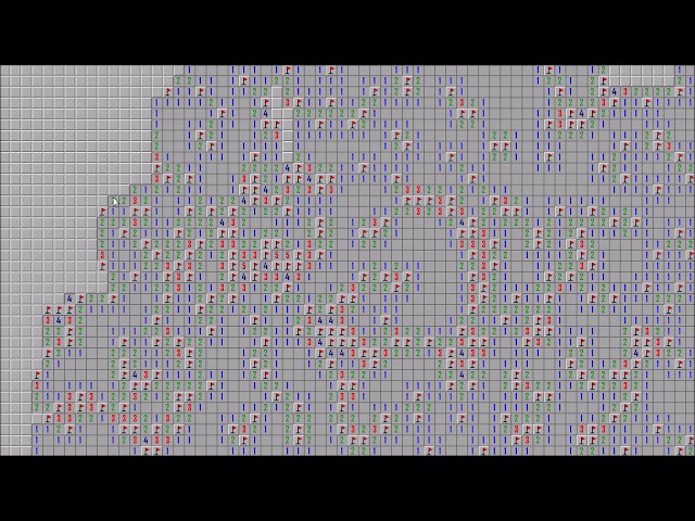 I created a PERFECT minesweeper AI