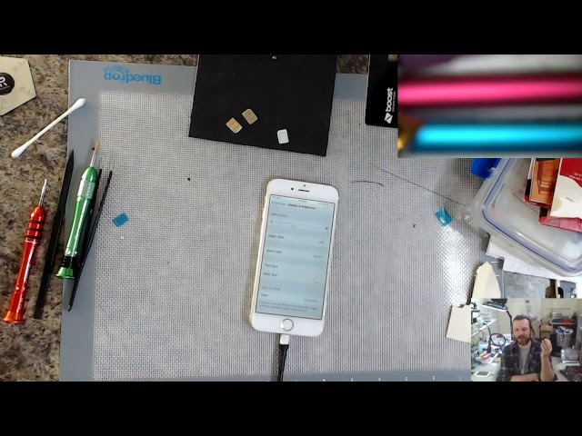 LIVE: iPhone 6, tristar, dock, battery, and broken COAX, Noooo! - catching up for a change