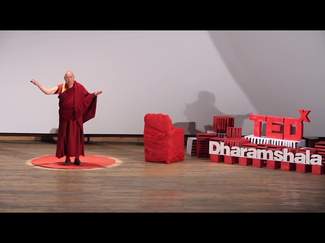 Finding Happiness in an Uncertain World | Geshe Lakdor | TEDxDharamshala