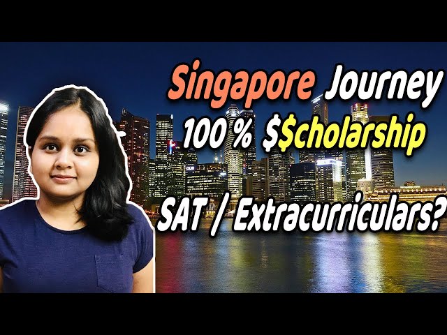 Why I Chose Singapore over USA? 100% Scholarship, Perfect ACT/SAT Scorer!
