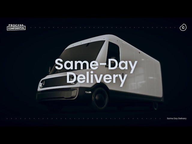 How is same day delivery possible?
