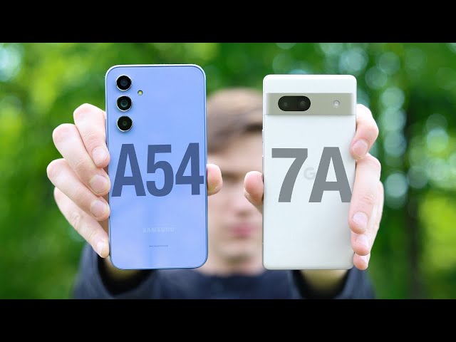 PIXEL 7A vs GALAXY A54 - Tested & Compared!