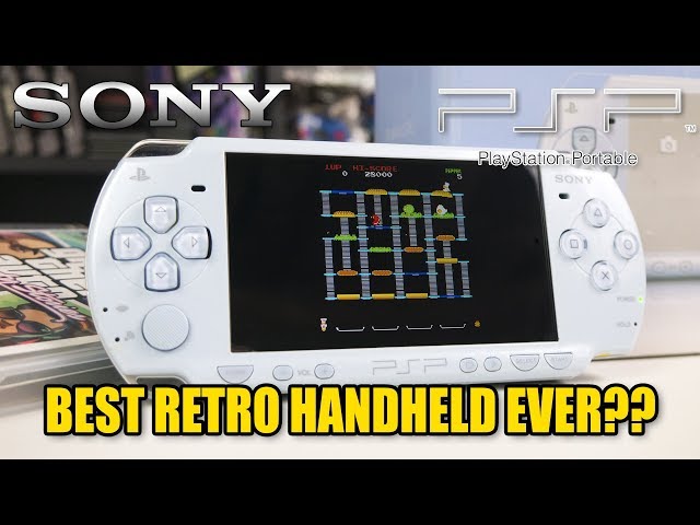 Best Retro Game Handheld to Buy?! The Sony PSP!