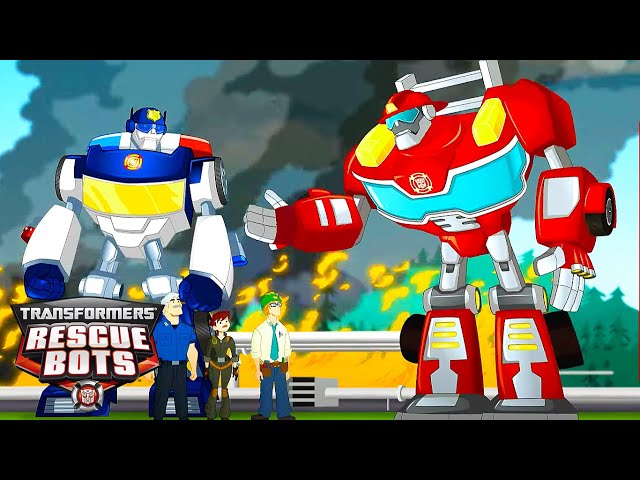 Fire Downtown! | Transformers: Rescue Bots | FULL Episodes | Kids Cartoon | Transformers Junior